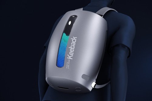 Дизайн рюкзака Steel Drake похож на 2050 год