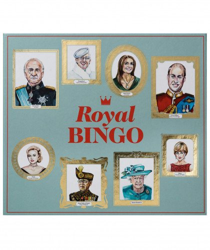 Эта игра в бинго на тему королевской семьи - это то, что вам нужно