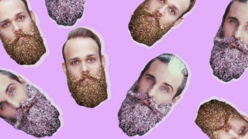 Мужчины с блестящими бородами теперь это вещь в Instagram